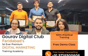 Best Digital Marketing Course In Faridabad – Gourav Digital Club